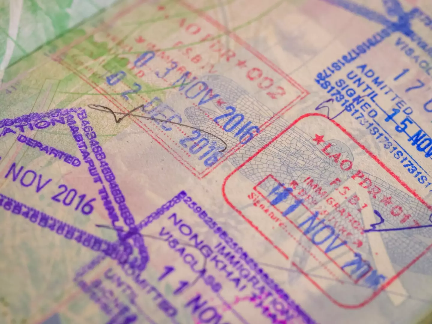 Passport stamps will come to an end when entering or exiting the EU (Getty Stock Photo)