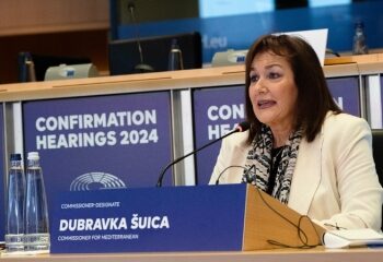 Dubravka Šuica Takes Mediterranean Portfolio as von der Leyen’s New European Commission is Approved