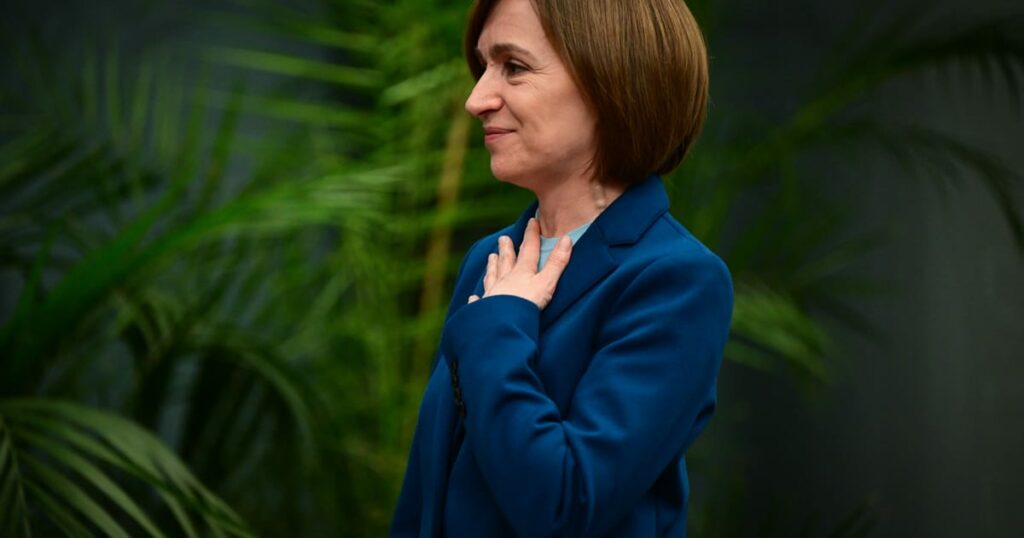 EU leaders exult at Moldovan president’s reelection as pro-Russian opposition whines – POLITICO