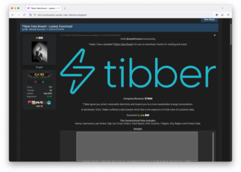Electricity provider Tibber hacked, 50,000 German customers affected Electricity provider Tibber hacked, 50,000 German customers affected