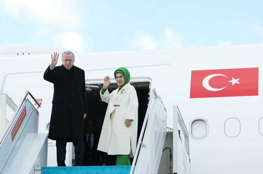 Erdoğan begins Europe, Asia tour for summits