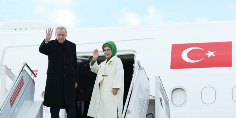 Erdoğan begins Europe, Asia tour for summits