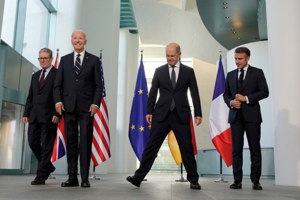 France says Europe must ‘take charge of own destiny’ as Trump leads US vote