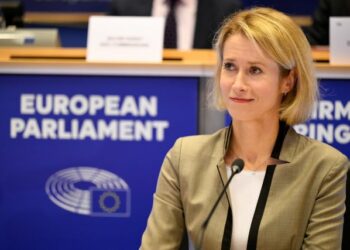 High Representative/Vice President-designate Kaja Kallas deploys EU’s foreign policy during the Hearing at Parliament