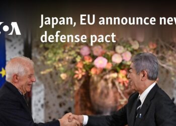 Japan, EU announce new defense pact Japan, EU announce new defense pact