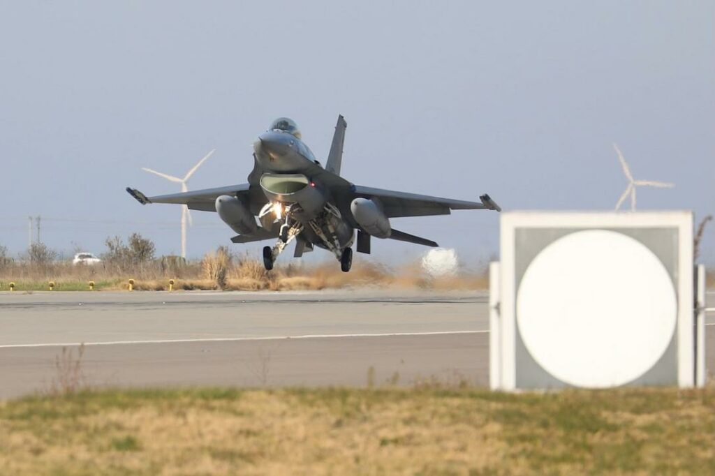 Last two F-16 jets land in Romania, completing European Training Center fleet