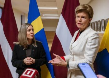 Latvian and Swedish Ministers agree the EU must invest in its security