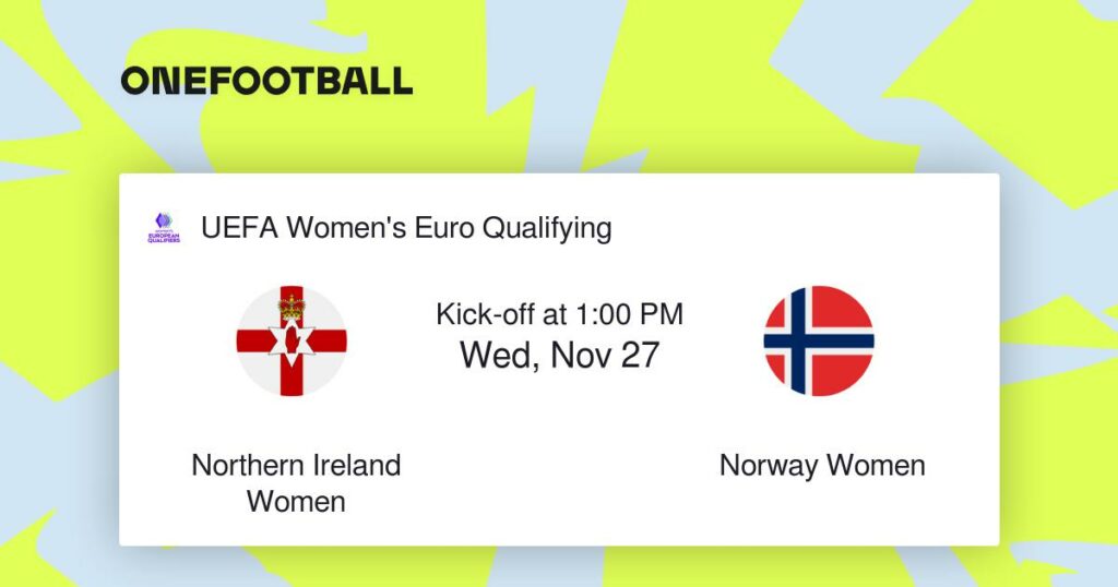 Northern Ireland Women vs Norway Women | UEFA Women's Euro Qualifying | “Live scores” + “Preview”