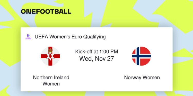 Northern Ireland Women vs Norway Women | UEFA Women's Euro Qualifying | “Live scores” + “Preview”