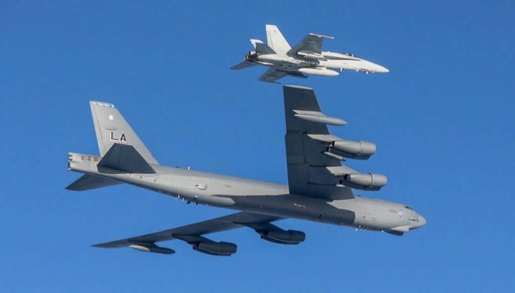 On Trump’s election day, a nuclear-capable B-52 bomber trained over northern Finland