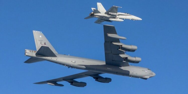 On Trump’s election day, a nuclear-capable B-52 bomber trained over northern Finland