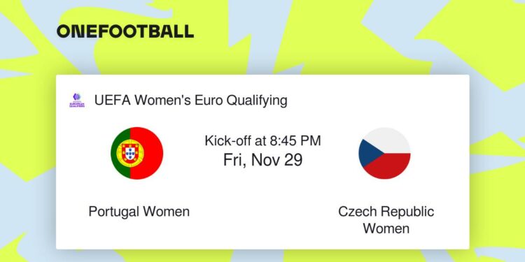 Portugal Women vs Czech Republic Women | UEFA Women’s Euro Qualifying | “Live scores” + “Preview”