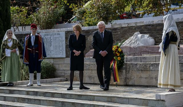 President Asks 'Forgiveness' For Germany In Greek Village Razed By Nazis