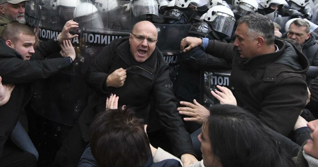 Prosecutors in Serbia arrest 11 people over roof collapse at train station that killed 15
