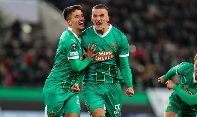 Rapid Vienna 1-0 Shamrock Rovers: Hoops face crucial clash in Europa Conference League