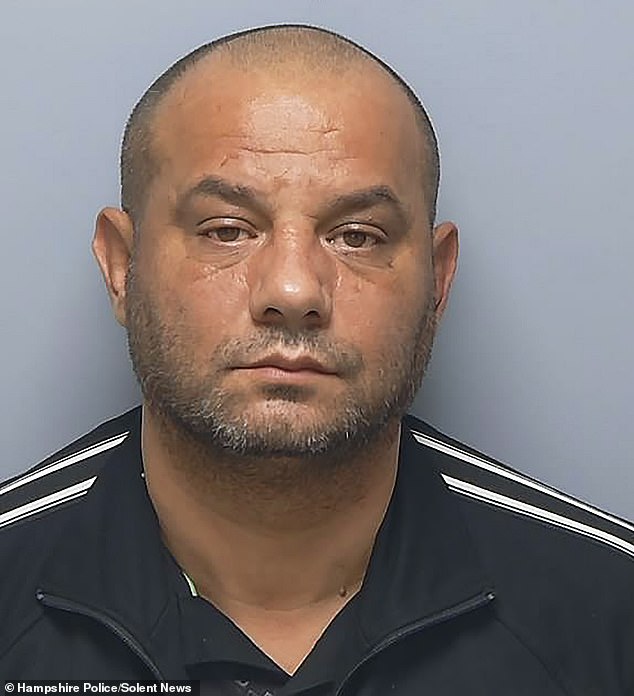 Ionel Dulea, 47, (pictured) stole almost £25,000 worth of beauty products from Boots stores across Hampshire over a five-month period