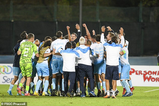 San Marino secured promotion in the Nations League after a stunning comeback win over Liechtenstein