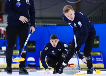 Scotland and Switzerland top the men’s standings after day two