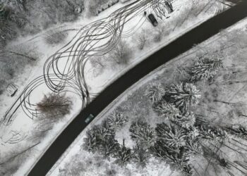 Snow Blankets Northern Europe as Blizzard Sweeps Across Nordics