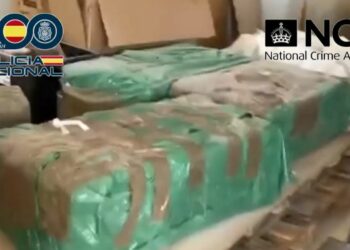 Spain: Police seize 1,200kg of hashish and arrest seven British nationals