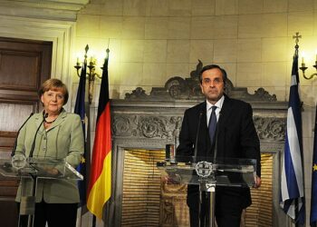 The ruling Greek Conservative party expels former Prime Minister Samaras
