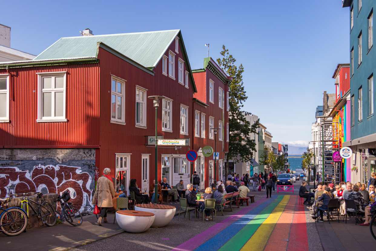 Klapparstigur Street, Reykjavik, Iceland