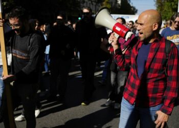 Thousands of workers strike in Greece over high cost of living and pensions Thousands of workers strike in Greece over high cost of living and pensions