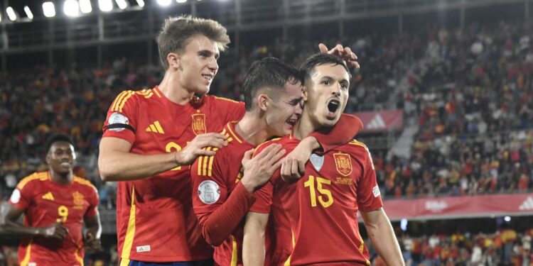 UEFA Nations League: Spain edge Switzerland to remain unbeaten, Conor Bradley helps Northern Ireland to promotion