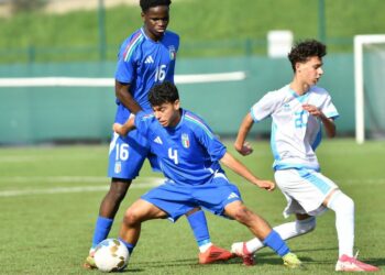 Under 17 European Championships. Italy makes its voice heard on Titan. Five goals scored against San Marino