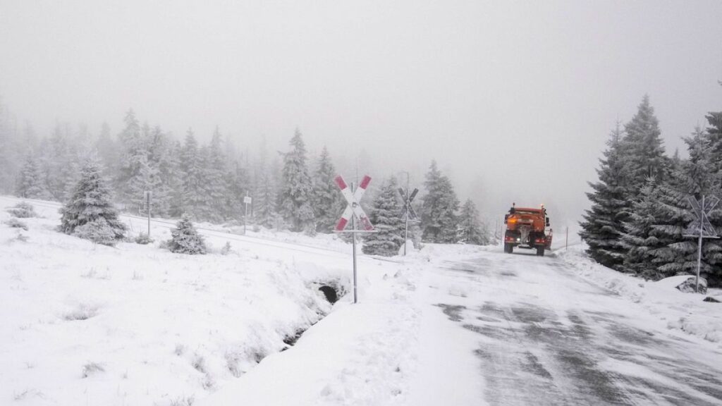 Widespread snowfall and icy conditions sweep across Europe with arrival of polar cold front
