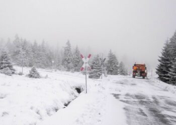 Widespread snowfall and icy conditions sweep across Europe with arrival of polar cold front