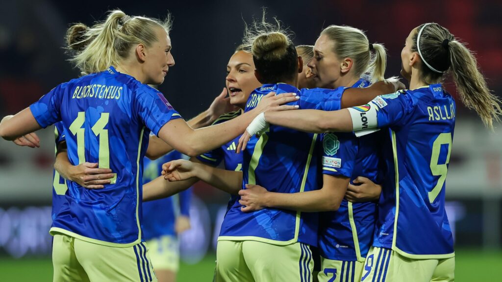 Women’s EURO 2025 qualifying play-off round 2: Sweden, Poland, Belgium win first legs | Women’s European Qualifiers