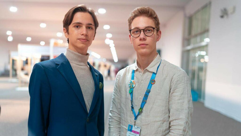 Youth voice being ignored at COP29, say Luxembourg students
