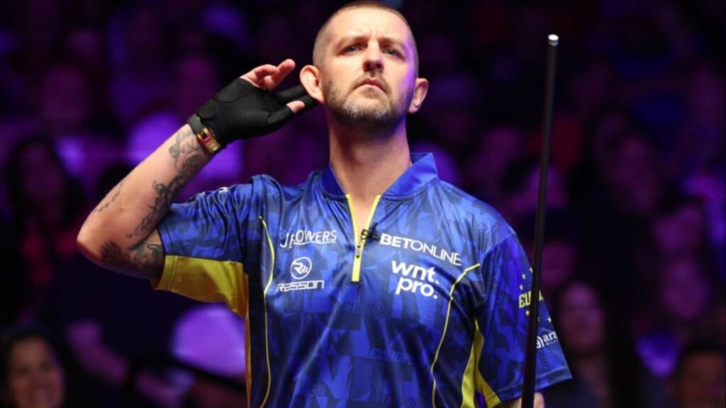 Mosconi Cup 2024 LIVE RESULTS: Europe take early lead over USA as Jayson Shaw and Co seek fifth straight title – updates