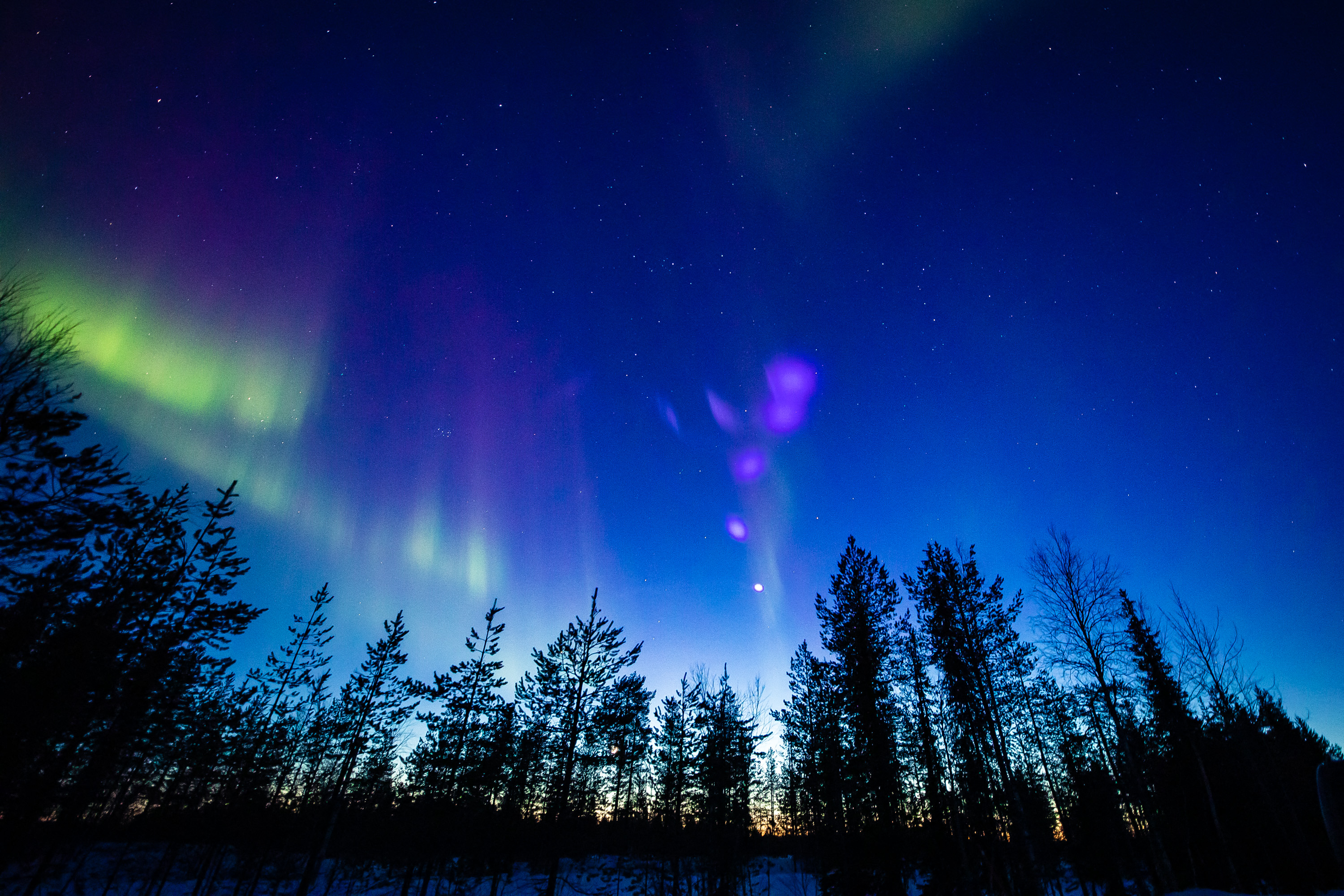 working in Finland