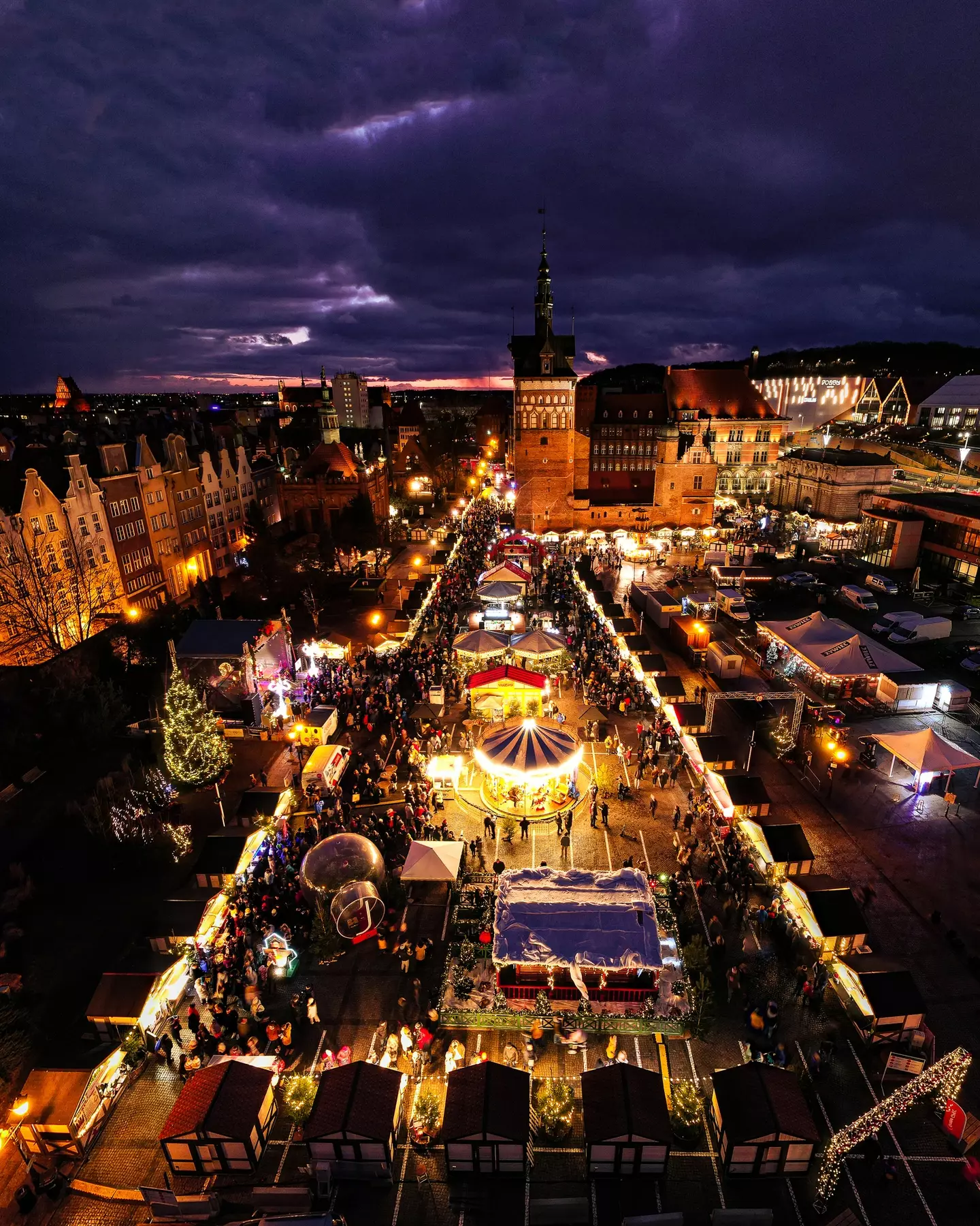 Gdańsk's Christmas Market has been crowned as the European Best Christmas Market 2024-2025 (Getty Stock Images)