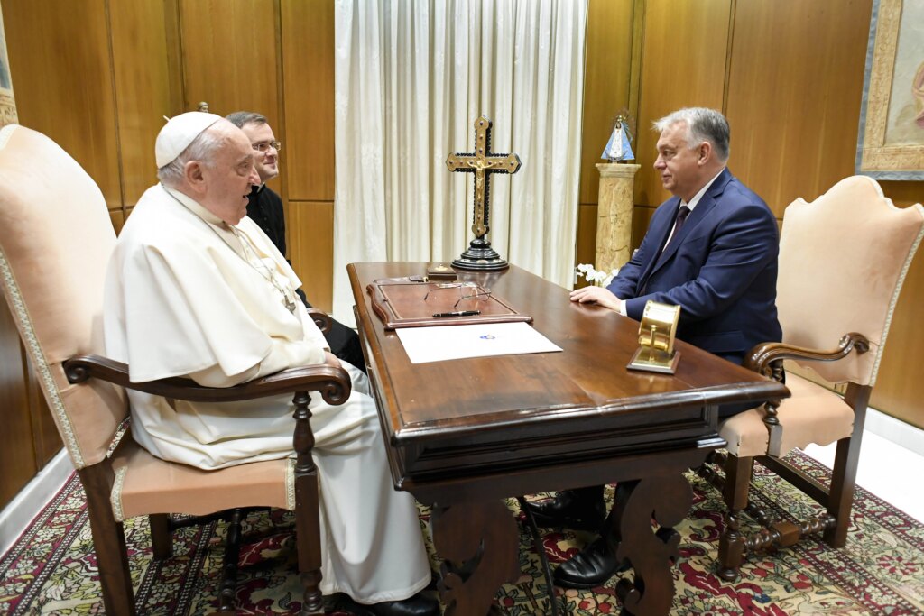 Pope Francis, Hungarian Prime Minister Viktor Orbán talk Ukraine and family policies