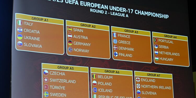 2024/25 Under-17 EURO round 2 draw made | UEFA Under-17