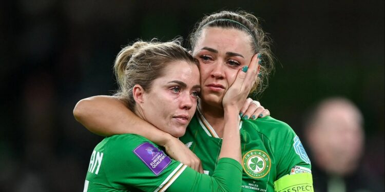 'Beyond gutted' Katie McCabe makes emotional vow to fans after Ireland's Euro 2025 quest falls heartbreakingly short