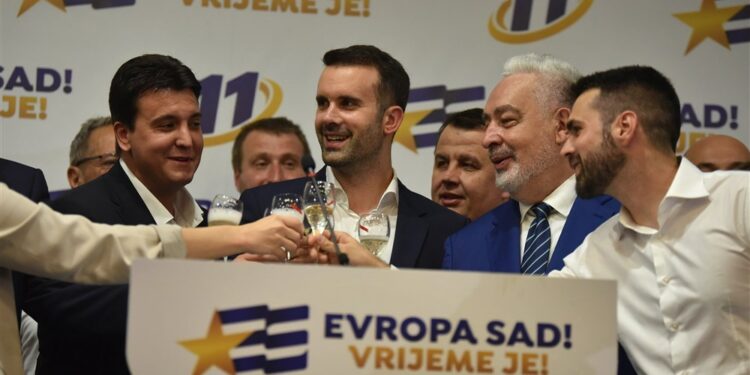 Montenegro's pro-EU Europe Now Movement claims victory in snap vote