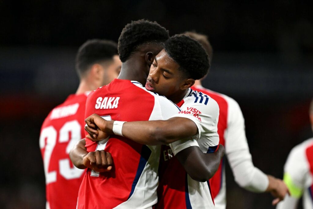 Arsenal 3 Monaco 0: Lewis-Skelly’s starring role, Saka at the double, wasteful Jesus