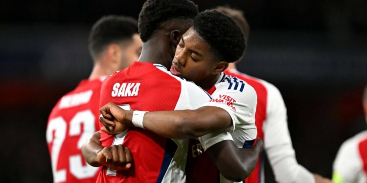 Arsenal 3 Monaco 0: Lewis-Skelly’s starring role, Saka at the double, wasteful Jesus