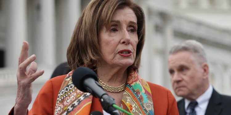 Nancy Pelosi undergoes hip replacement surgery after fall in Luxembourg