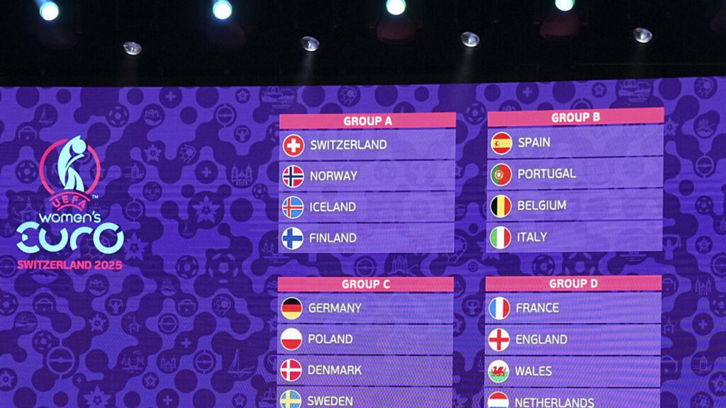 France to face England, Wales and the Dutch in pool stages at 2025 women's Euros