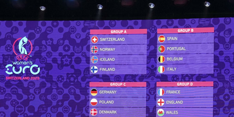 France to face England, Wales and the Dutch in pool stages at 2025 women's Euros