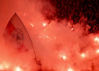 Ajax fans follow club en masse in penultimate Europa League round