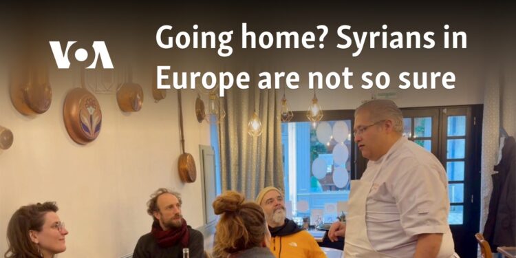 Going home? Syrians in Europe are not so sure