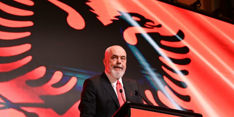 Edi Rama, Albania's prime minister, is pulling out all the stops to speed up his country's accession to the EU