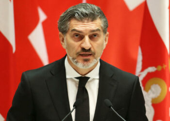 Georgia’s new president sworn in amid political showdown