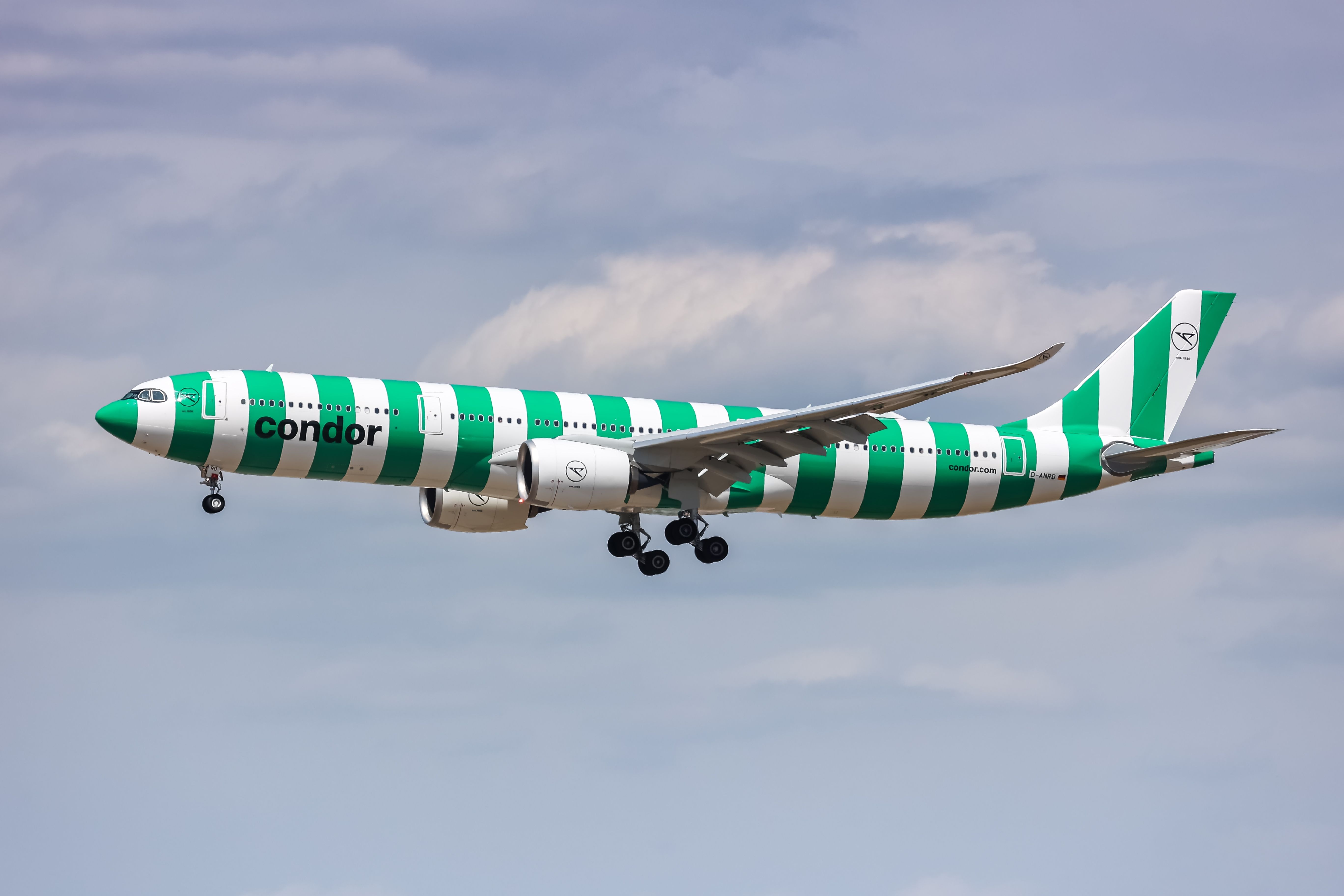 Condor Airbus A330neo Landing In Frankfurt